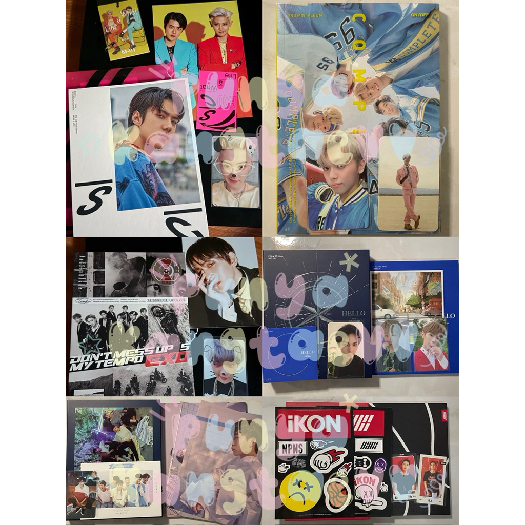 KPOP ALBUM CD DVD UNSEALED EXO SC BLACKPINK JENNIE TWICE GFRIEND IZONE MINJU STAYC LOVELYZ RED VELVE