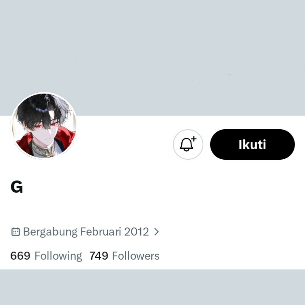 AKUN X-TWITTER TUA LAWAS OLD AGED TAHUN 2012BERFOLLOWER & TWEET GUMOH
