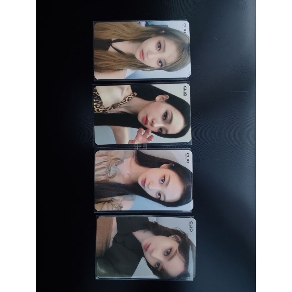 OFFICIAL PHOTOCARD AESPA KARINA NINGNING GISELLE WINTER CLIO MEDIHEAL SAVAGE