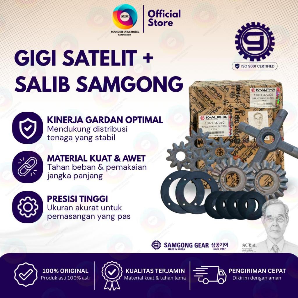 SAMGONG - GIGI SATELIT + SALIB HT130