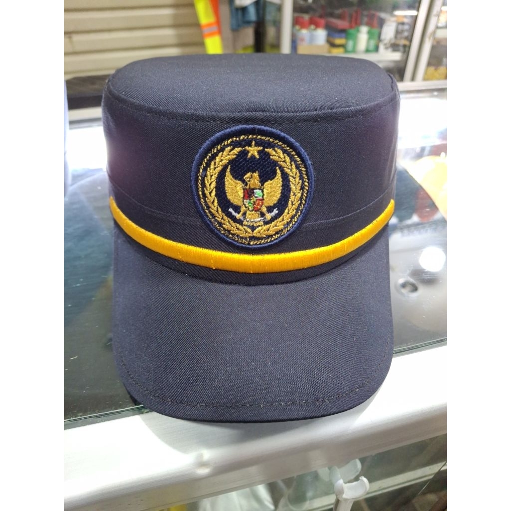 Topi komando IMIPAS biru dongker