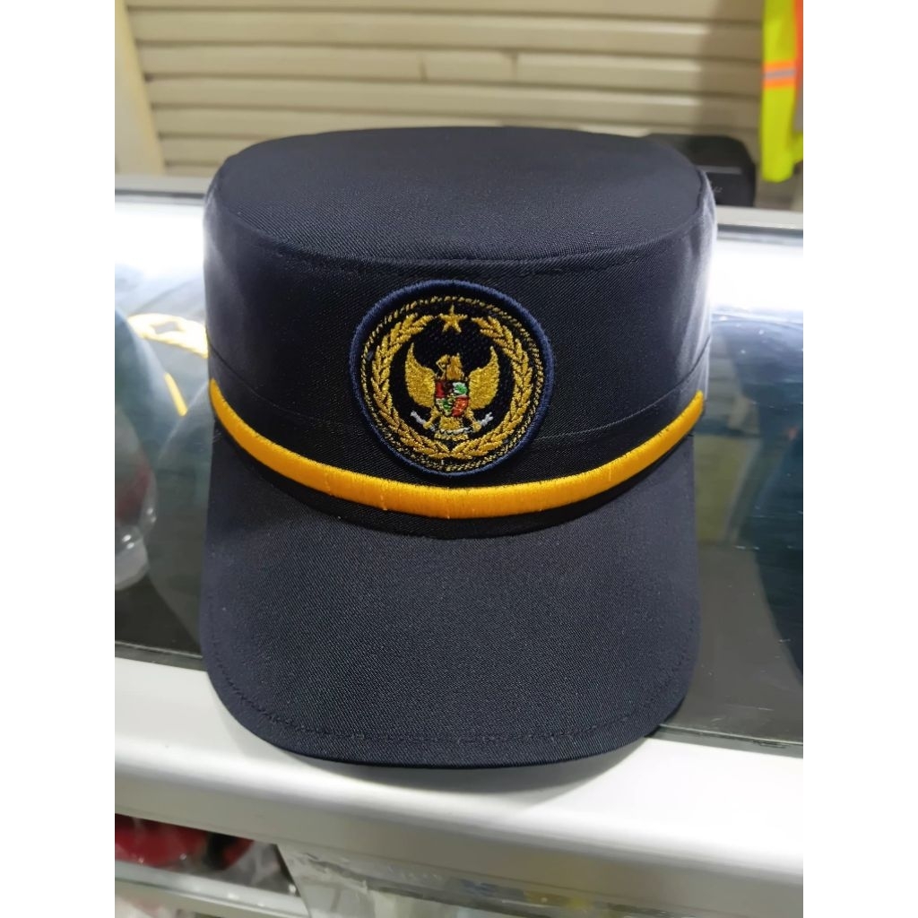 Topi komando IMIPAS biru dongker