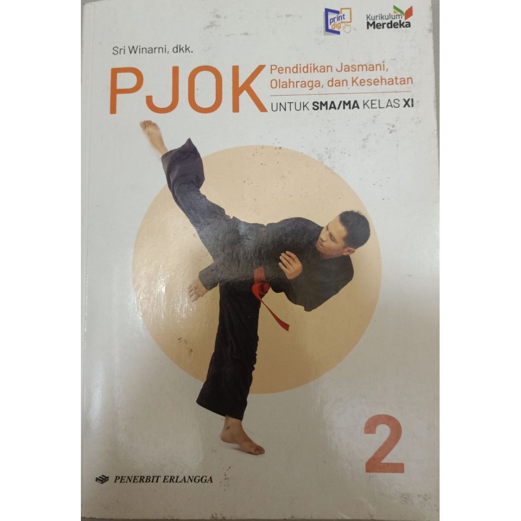 PJOK KELAS XI ERLANGGA KURIKULUM MERDEKA