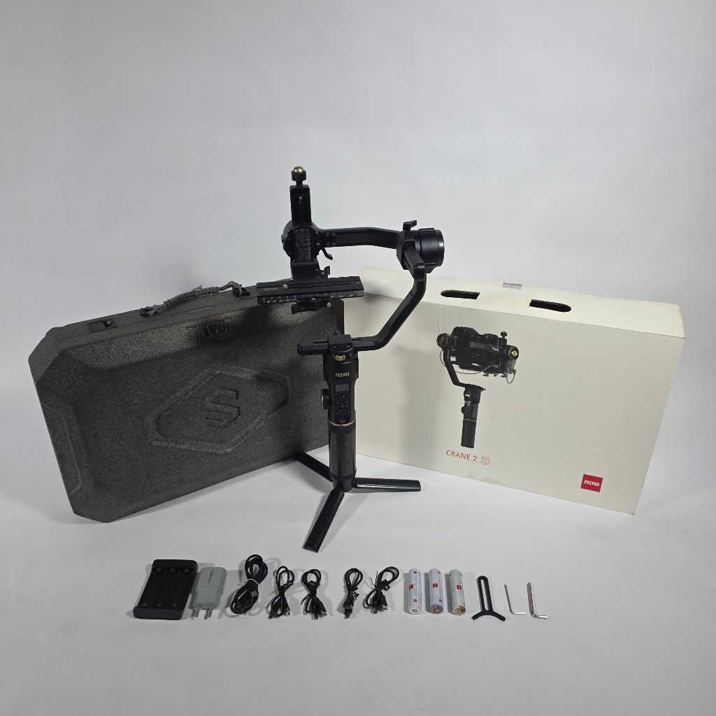 Zhiyun Crane 2S Gimbal Stabilizer | Gimbal Kamera DSLR Mirrorless 3 Axis Stabilizer Bekas Second Pre