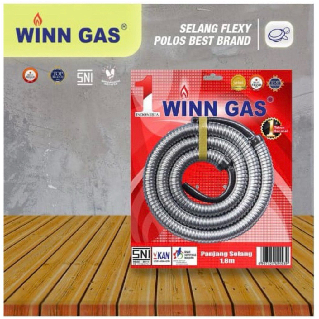 Selang Regulator Elpiji Premium Merk Winn Gas