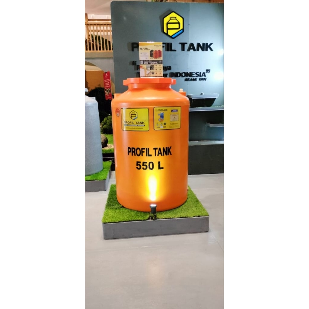 profil tank 550l tandon toren air 550 liter TDA 550
