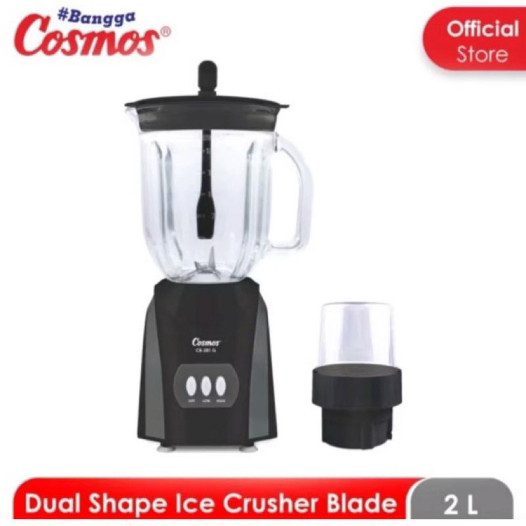 BLENDER COSMOS CB 281G - BLENDER COSMOS GELAS KACA - BLENDER COSMOS 2 LITER - COSMOS CB 281G - BLEND