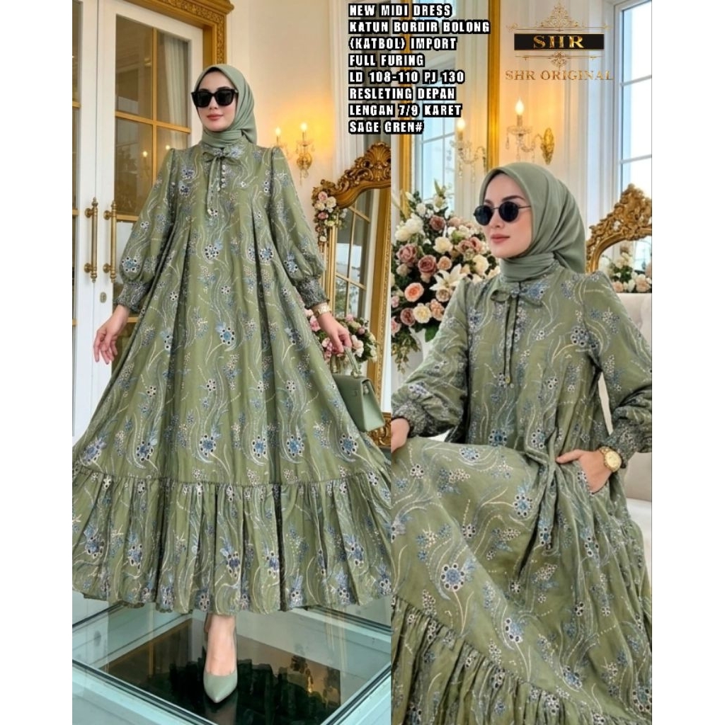 SHR MIDI DRESS KATBOL