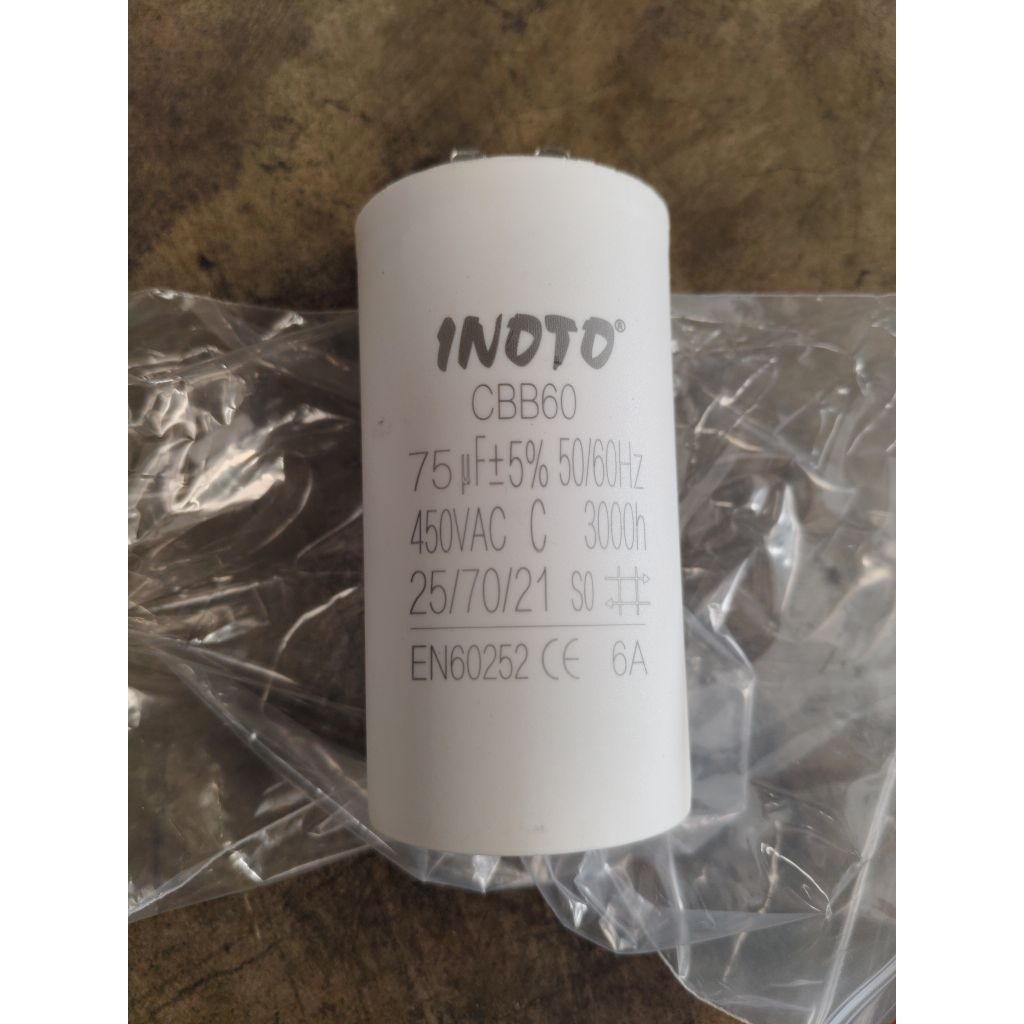 capasitor pompa Sibel 75 uf INOTO