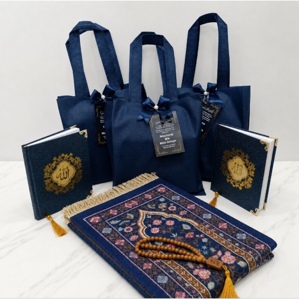 souvenir mengenang 40 hari/100 hari/hampers yasin lengkap/paket yasin premium/souvenir yasin,sajadah