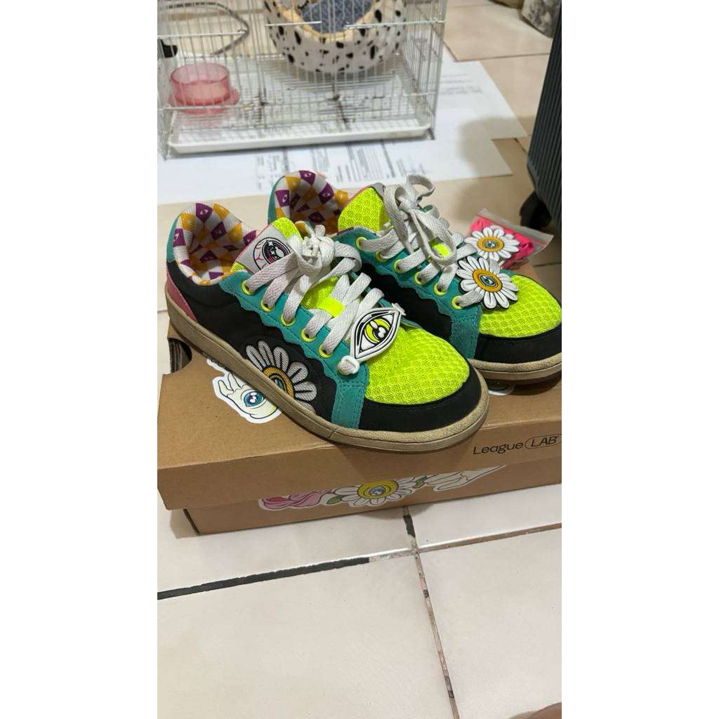 League x Muklay sneakers