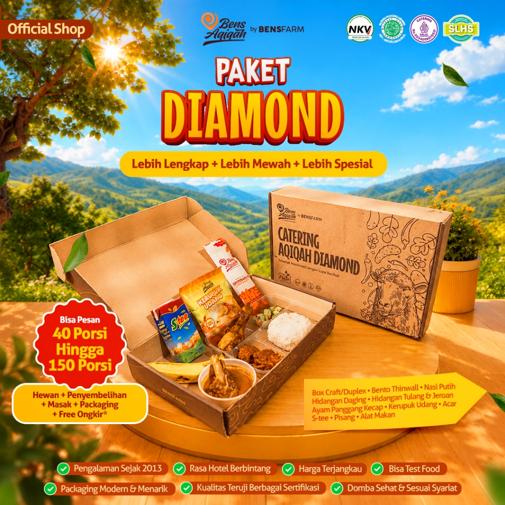 Bens Farm - Paket Aqiqah Diamond