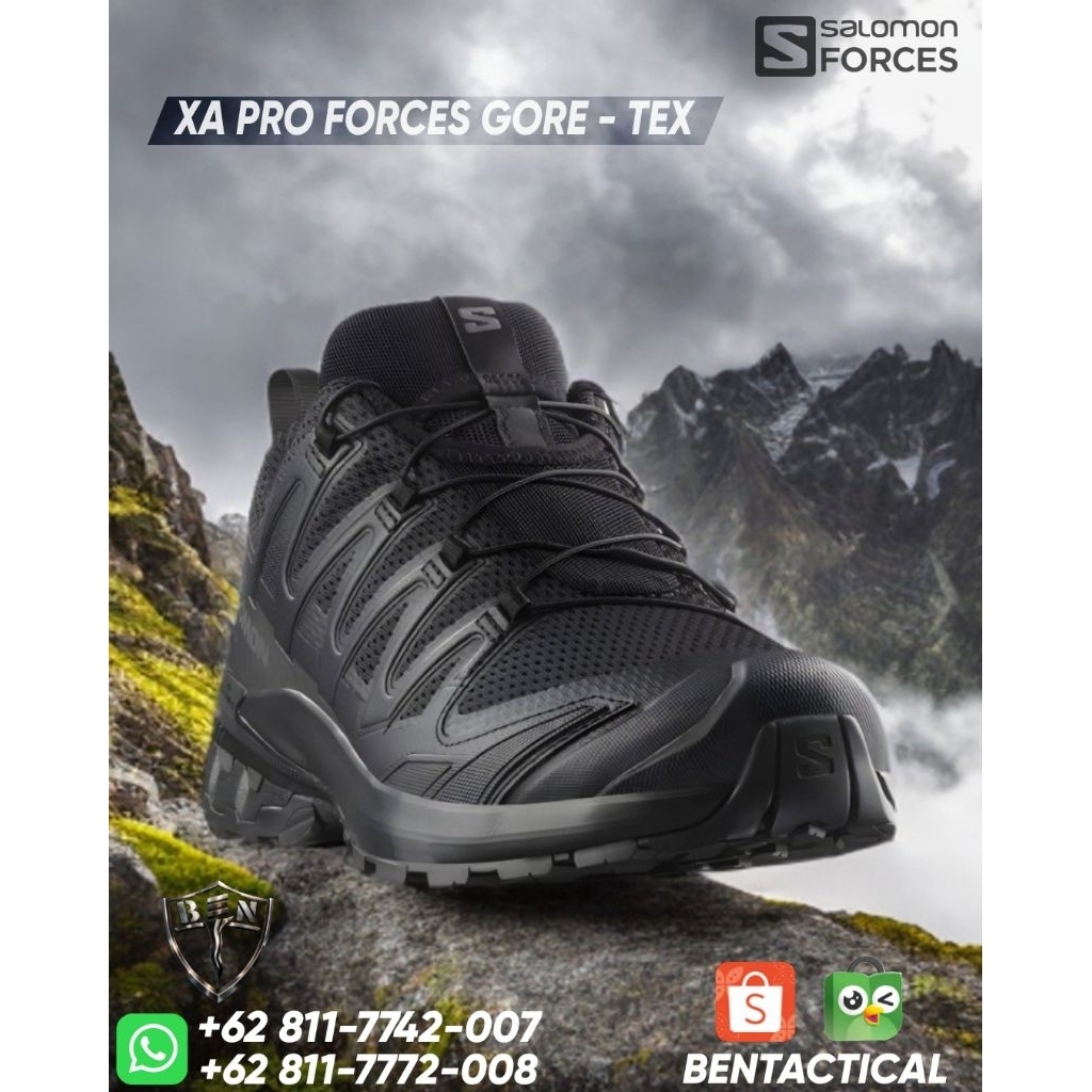 SALOMON - XA PRO FORCES GTX (GORE-TEX) Black