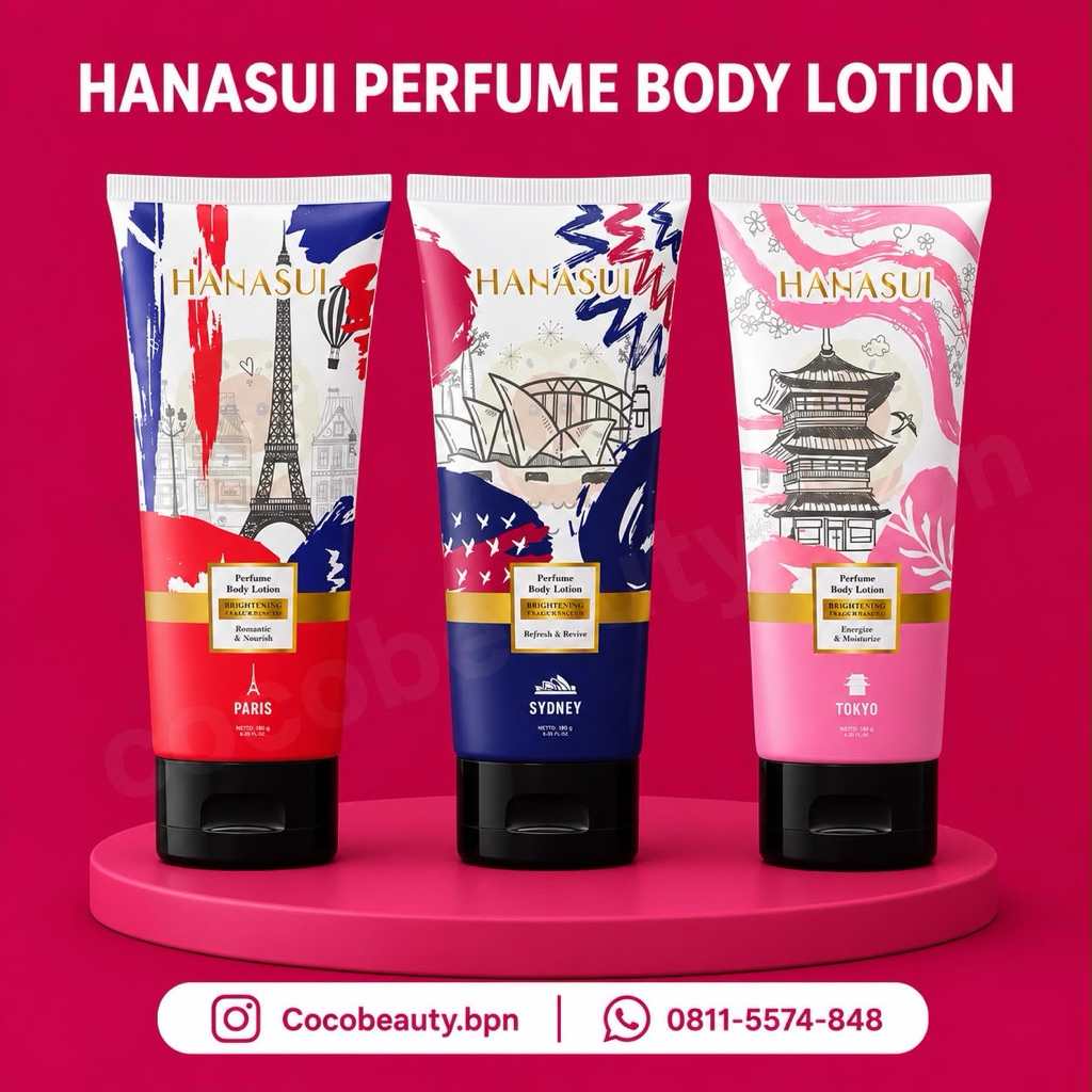 HANASUI Perfume Body Lotion