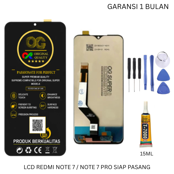 Lcd Redmi Note 7 / Redmi Note 7 Pro Original Fullset