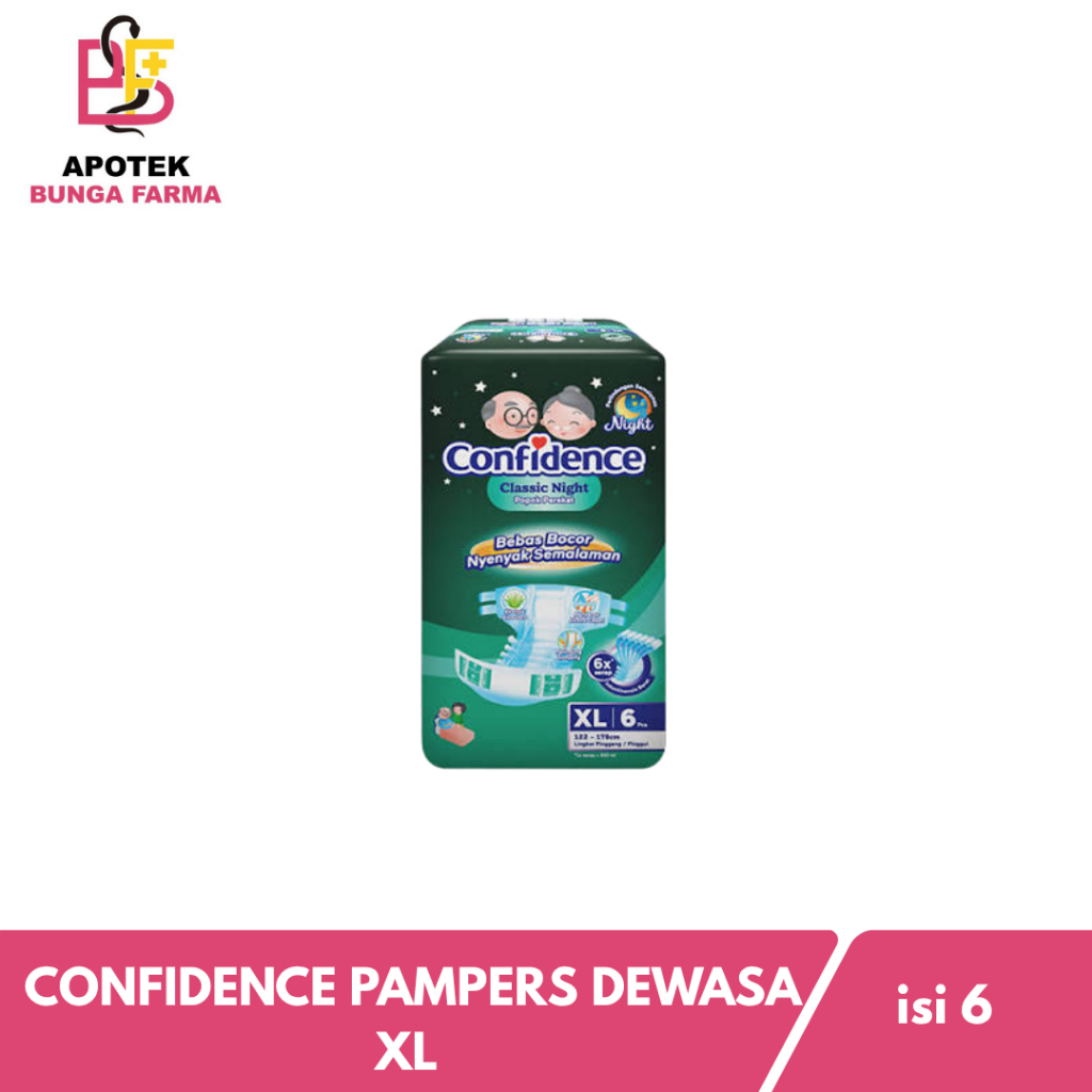 CONFIDENCE PAMPERS DEWASA M /L /XL