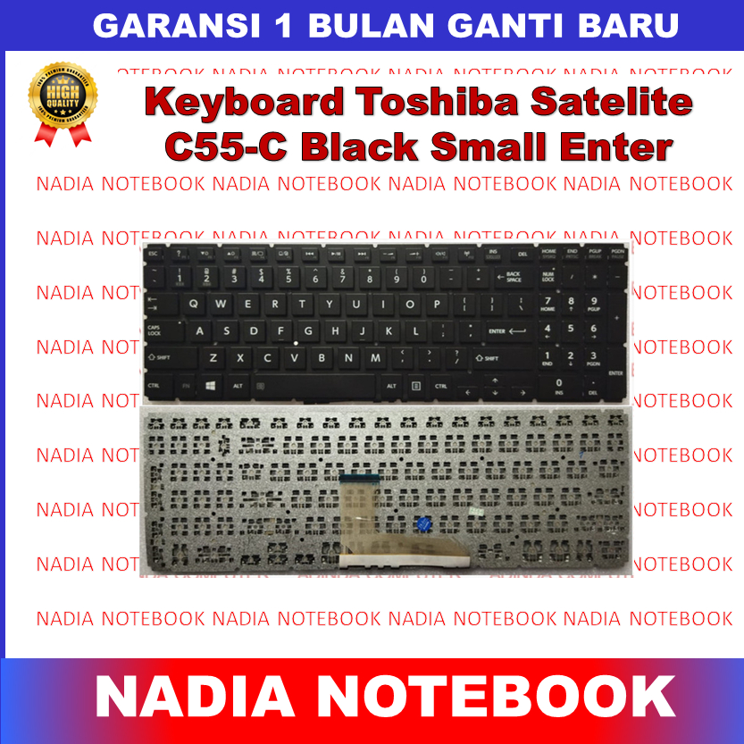 Keyboard Toshiba Satelite C55-C L55B L55-B L70C L70-C P50-C P50C S50-B C55-c5268 C55-c5270 L50B L50-