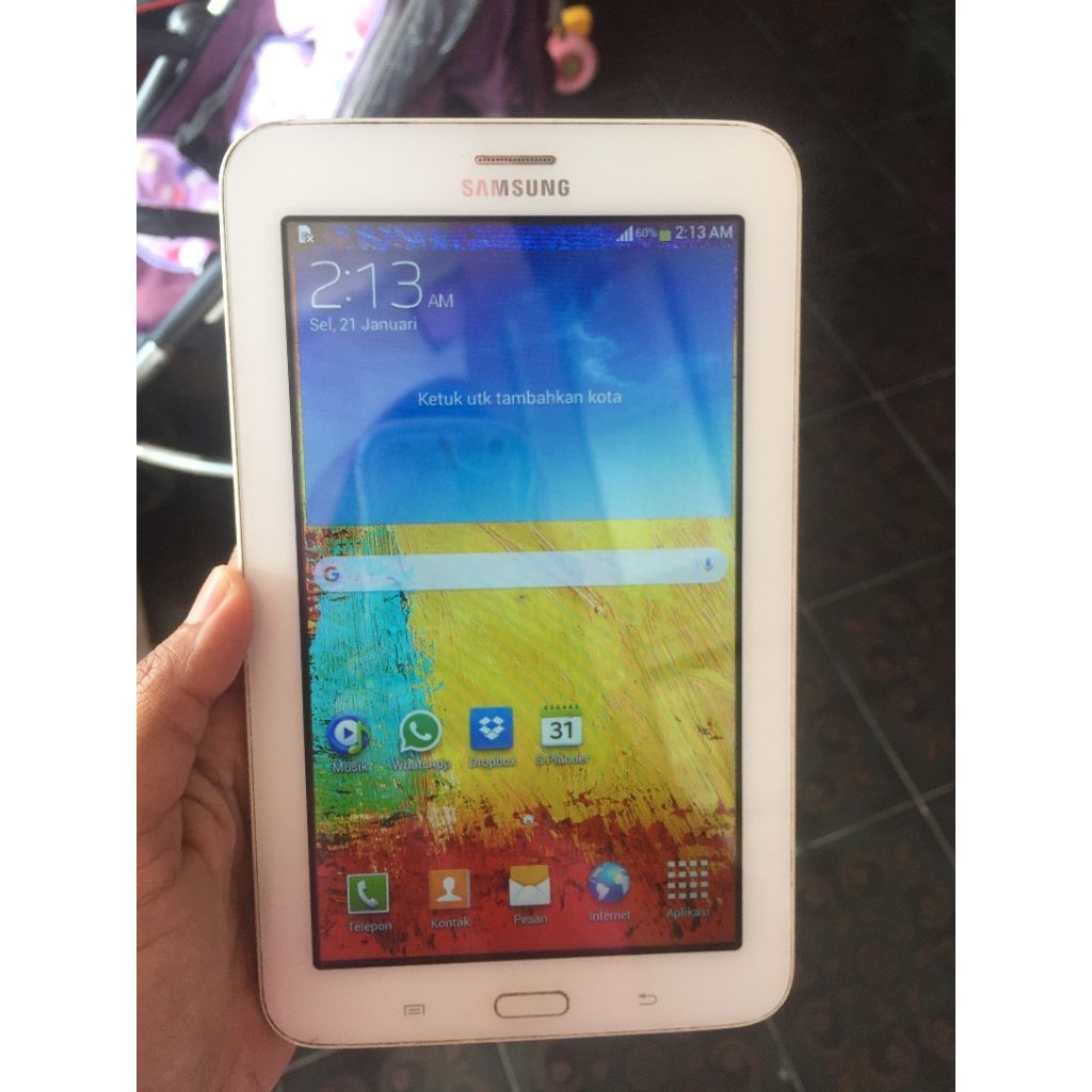 Samsung Galaxy Tab 3 lite T111 7inc second 1/8 gb minus