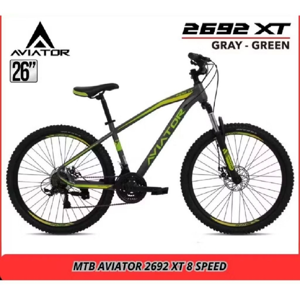 Sepeda Gunung MTB Aviator 2692 XT 26inch