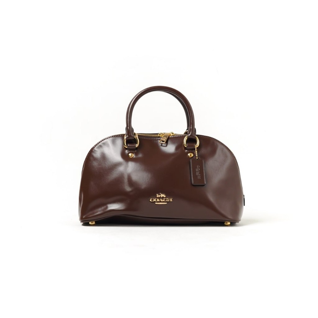 Lara Soft Leather Top Handle Satchel Bag