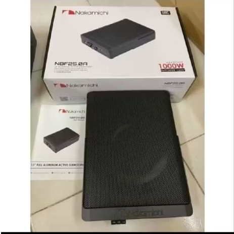Subwoofer Kolong Aktif Nakamichi NBF25.0A / Subwoofer Mobil 10 Inch