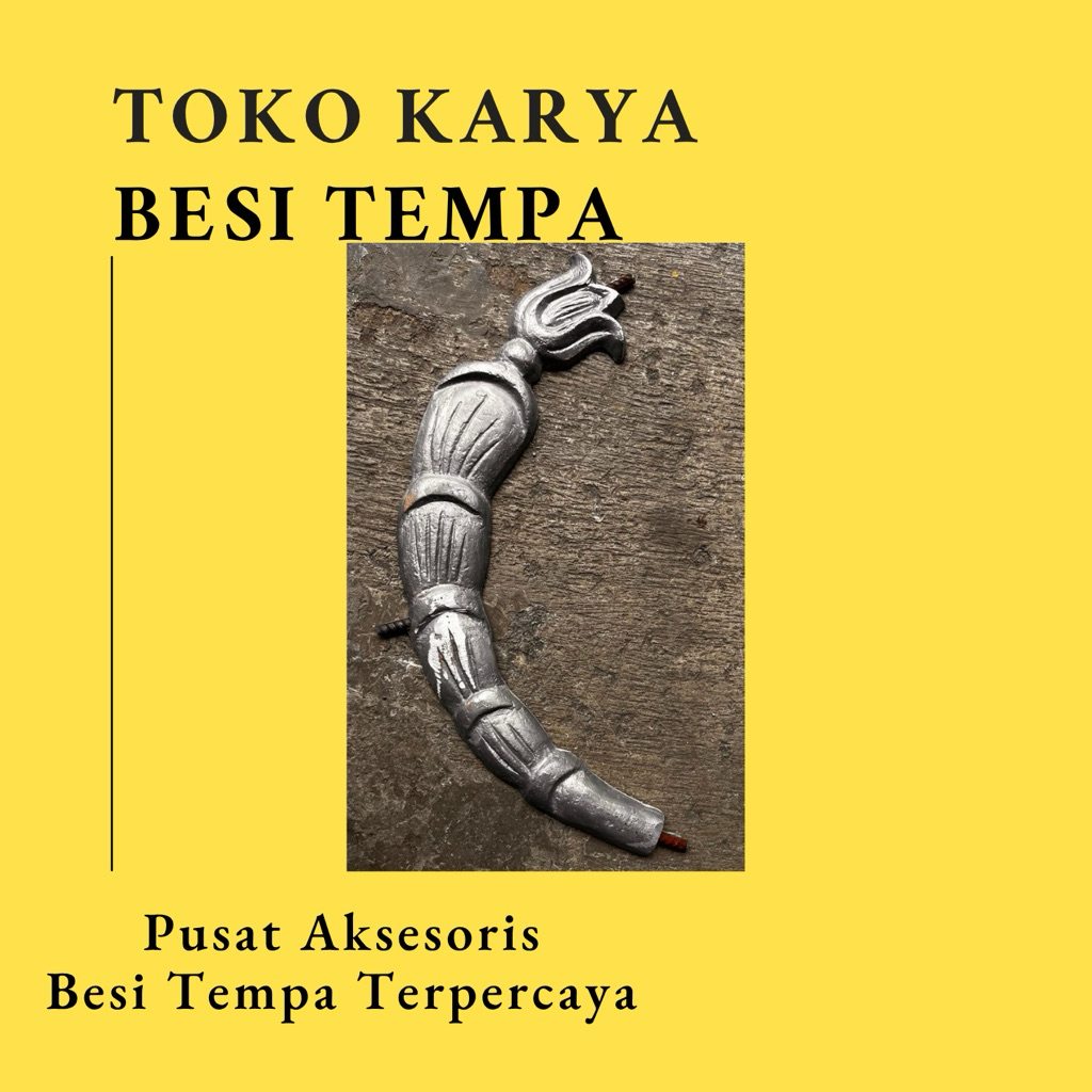 Ornamen Pagar Besi OR-1227 / Ornamen Pagar Besi Daun / Ornamen Pagar Besi Rumah Klasik / Classic / A
