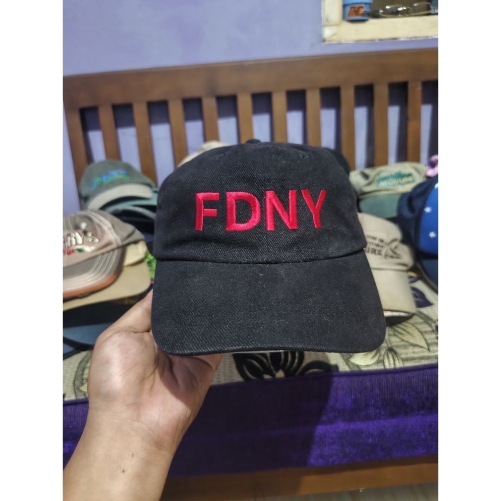 topi second vintage FDNY USA