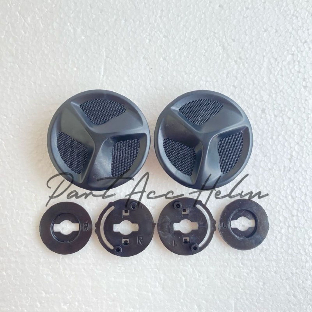 Side Lock dan Sistem Gear Cover Helm Yamaha Fazzio Original