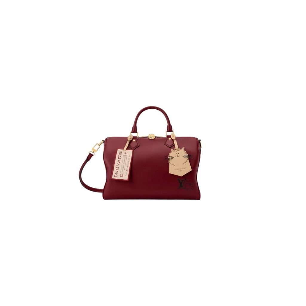Tas Elpong Speedy Meow Red Size 30