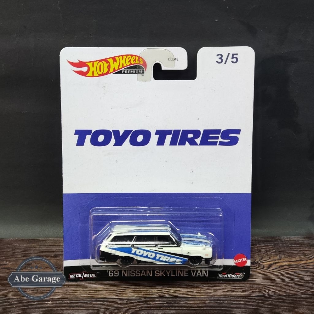 Hot Wheels Toyo Tires 69 Nissan Skyline Van