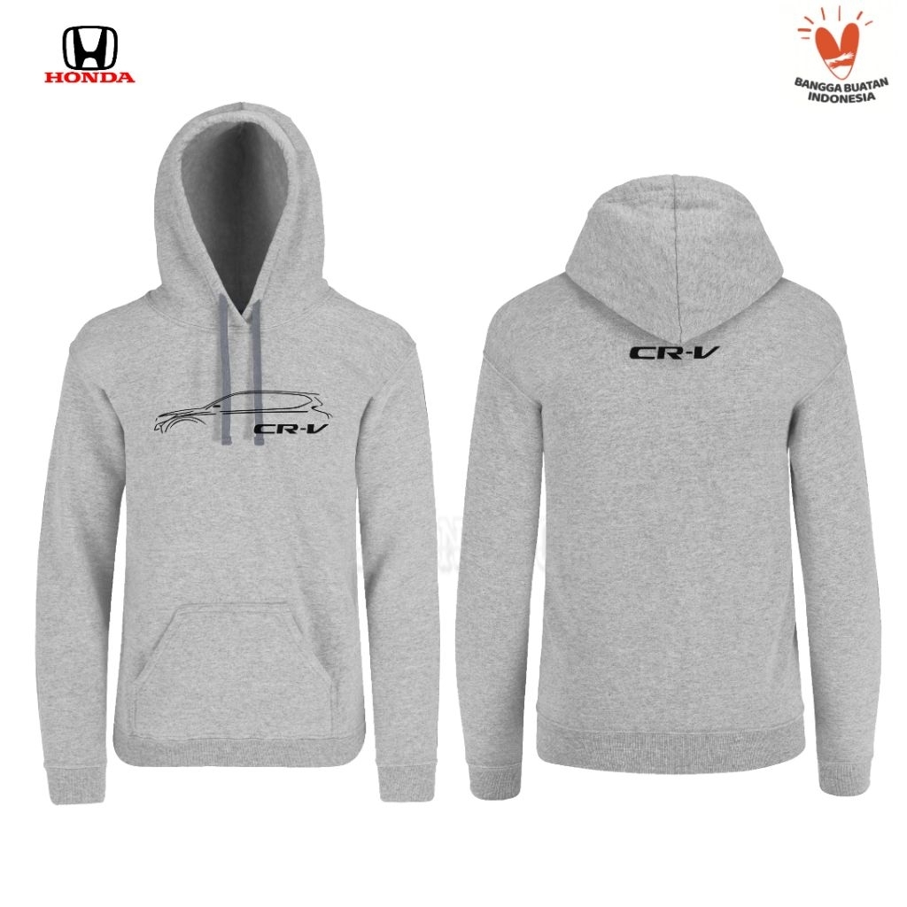 Hoodie Jaket Sweater Mobil Honda CR-V