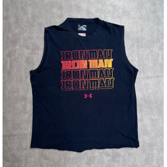 preloved tanktop un de rar mou r singlet kutungan jersey kaos baju olahraga running lari sport gym t