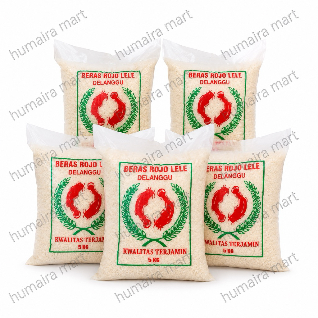 Beras Rojo Lele Delanggu 5 Kg
