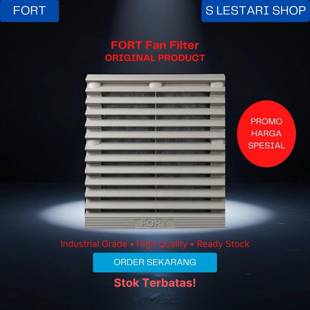 Air filter 148x148 for box panel FORT