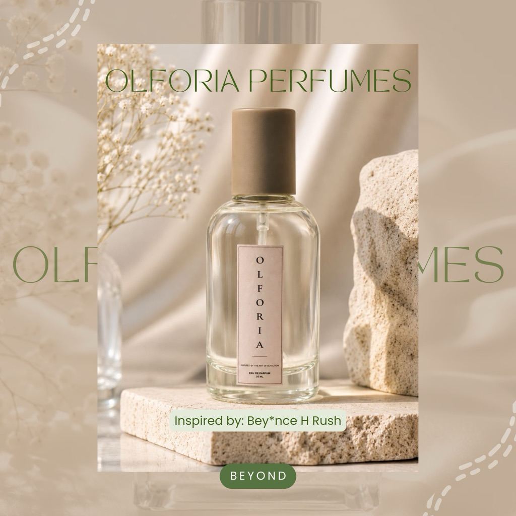 Olforia BEYOND Eau de Parfum Inspired by Bey*ncé He*t Rush | Parfum Wanita Fruity Floral Tropical Ta