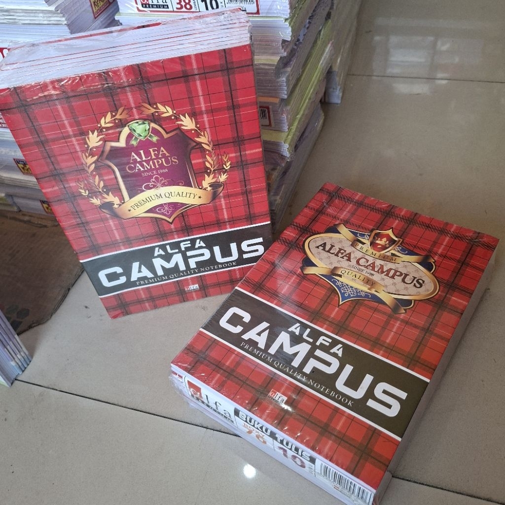 1 Pak isi 5 Buku Tulis B5 70 Lembar Campus Alfa buku ukuran big boss