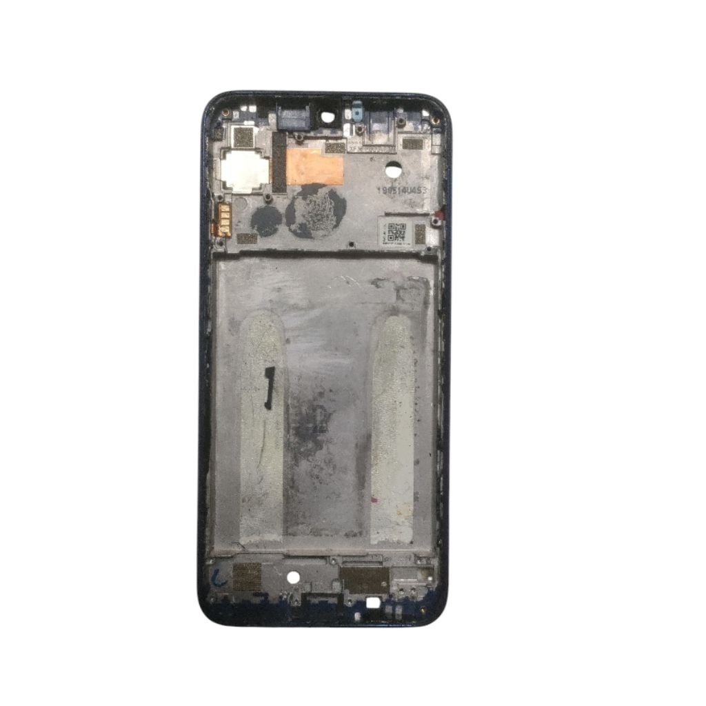 frame tulang tatakan lcd redmi note 7 tanpa tombol asli ori copotan