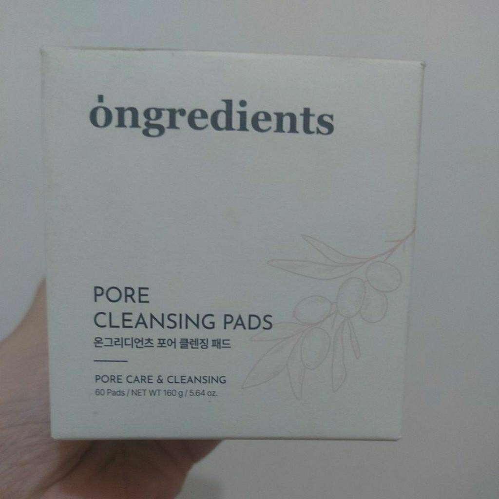 ONGREDIENTS PORE CLEANSING PAD
