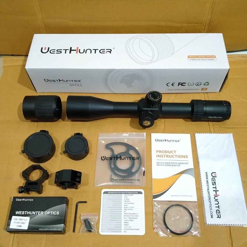 telescope westhumter HD N 4-16×44 FFP