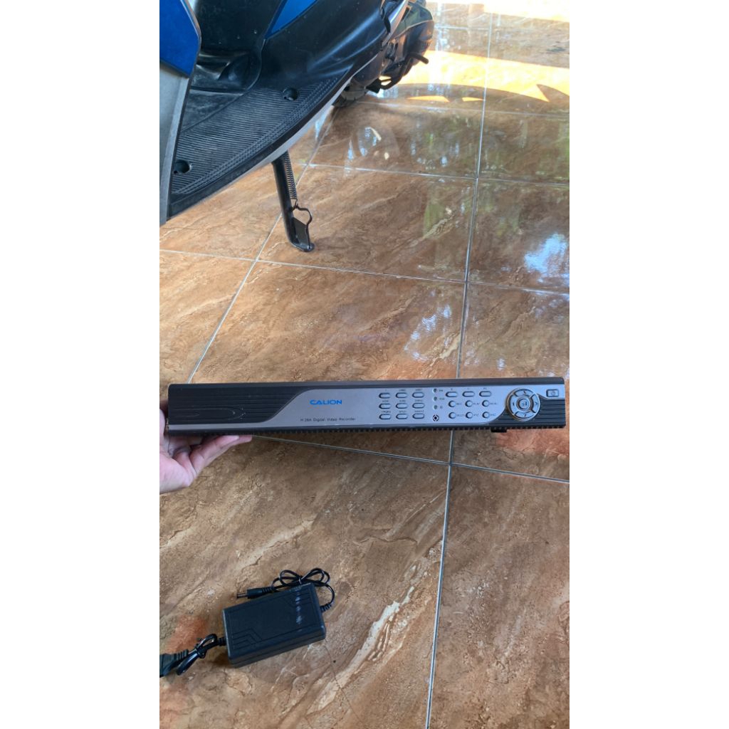 DVR CCTV CALION 16 Channel H.264 CAL-J016MH Bekas Normal + Adaptor Original Siap Pakai