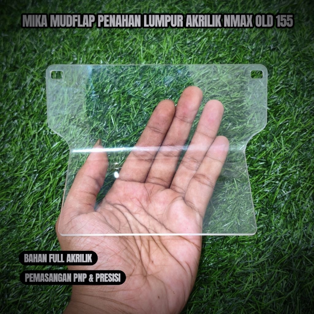Mika Kolong Penahan Lumpur Akrilik Nmax Old Mudflap Nmax Old Akrilik 3 Mili