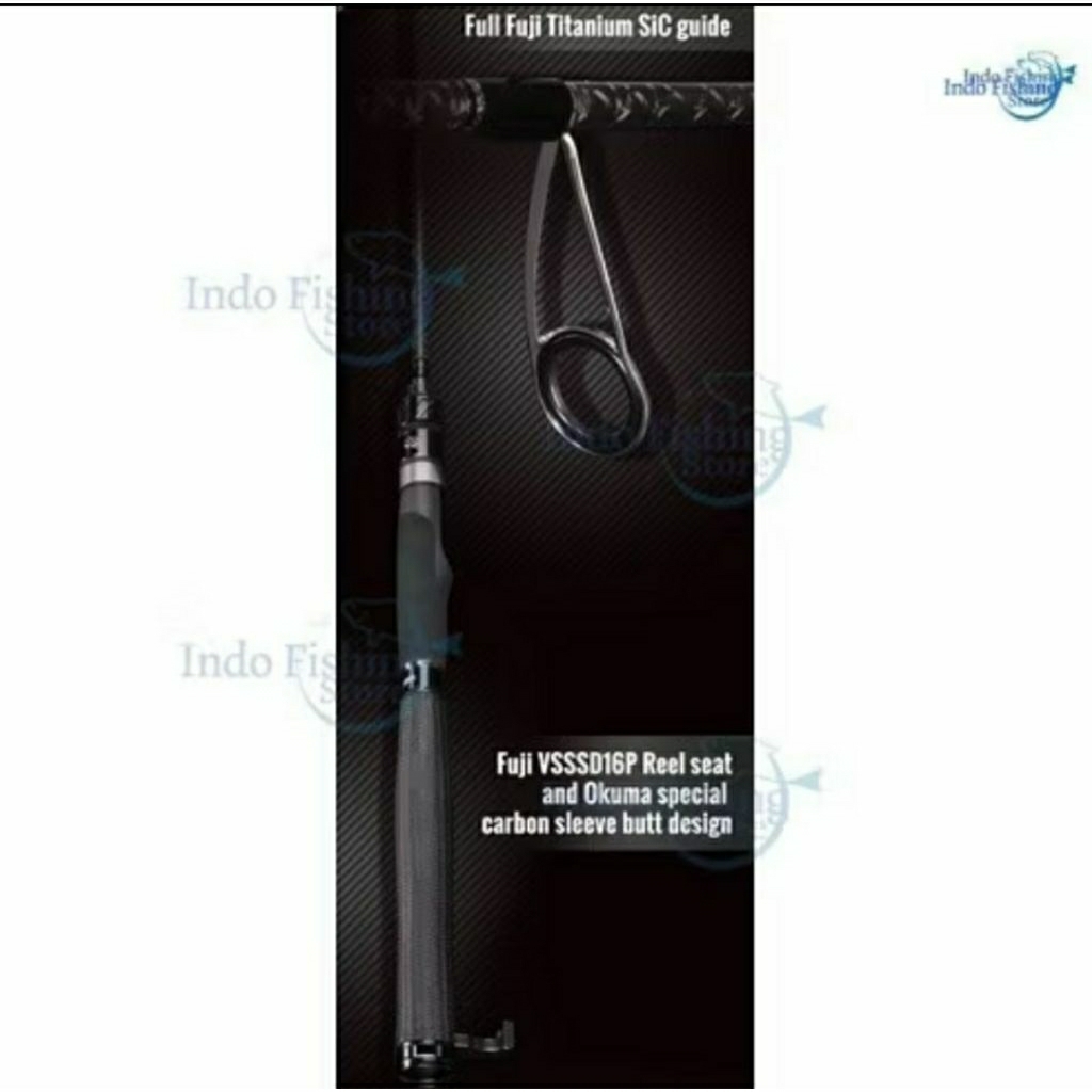 Joran Okuma Makaira Pond Galatama MKR-S-602ML 6-14lbs Packing Pipa PVC