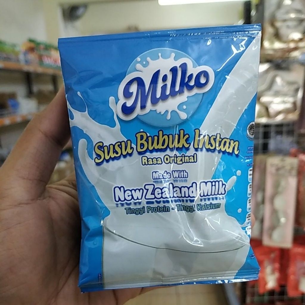 MILKO SUSU BUBUK SACHET 27G ISI5 ORIGINAL