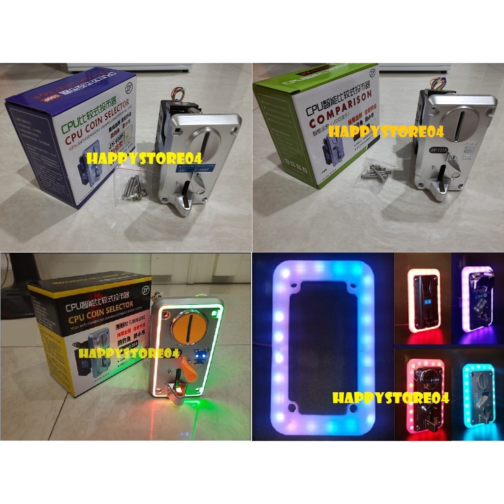Coin Slot Koin Acceptor JY100F JY133A JY388 mesin cuci koin laundry, capit boneka dan arcade lainnya