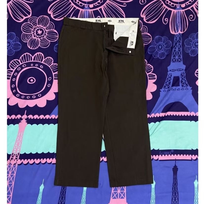 Dickies 874 Original Fit Dark Brown 40