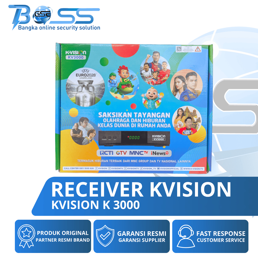 RECEIVER K-VISION BROMO KV3000