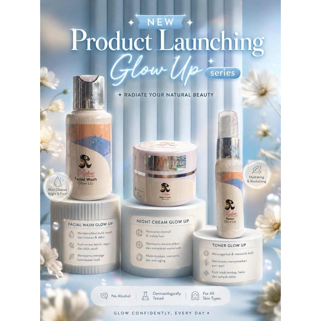 Bundling Glow up series Rglow Skincare