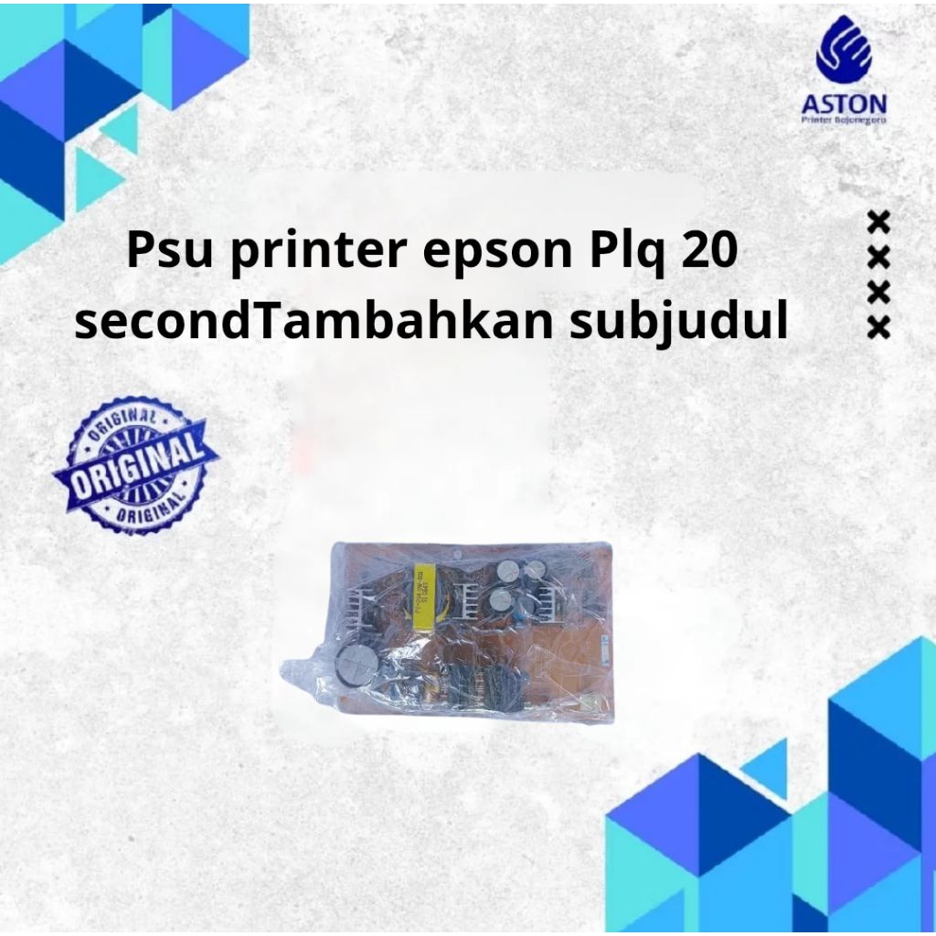Psu printer epson Plq 20 second