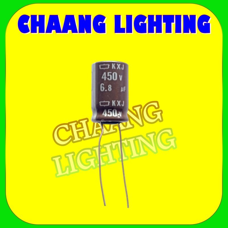 6.8UF 450V 105°C CAPASITOR ELCO 6.8UF 450V KAPASITOR ELKO 6.8UF 450 VOLT