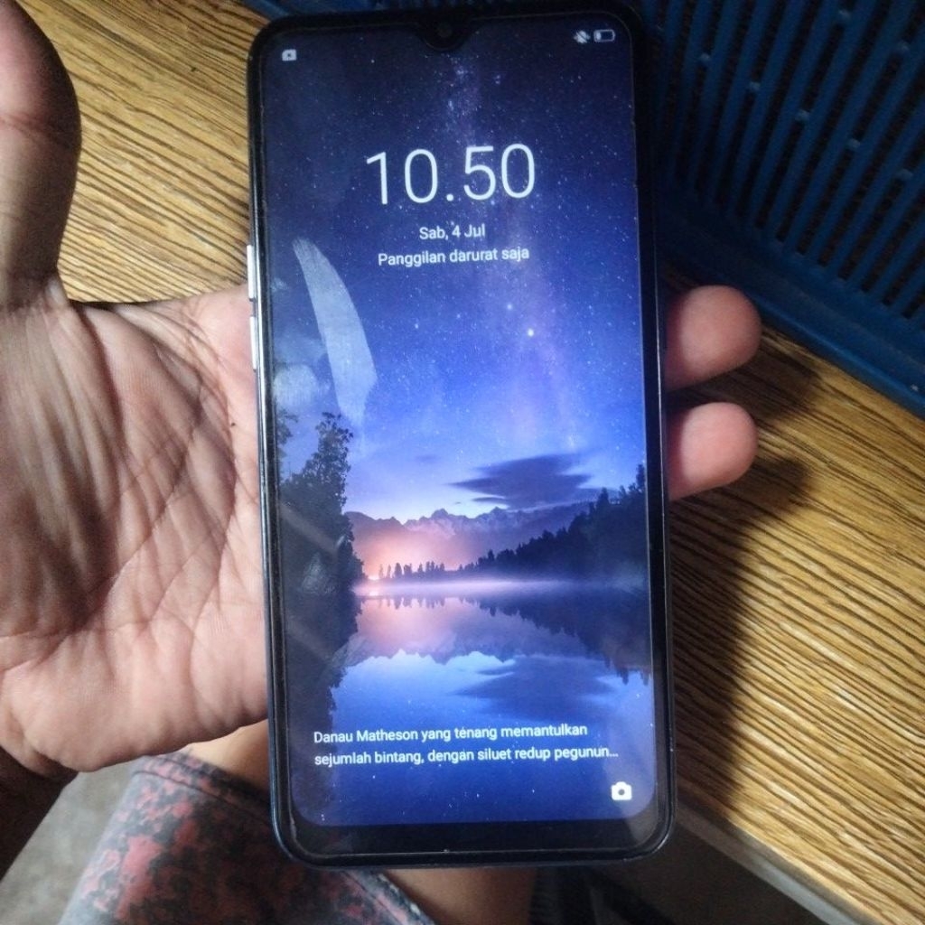 hp realme c2/16 minus ga bisa di cas